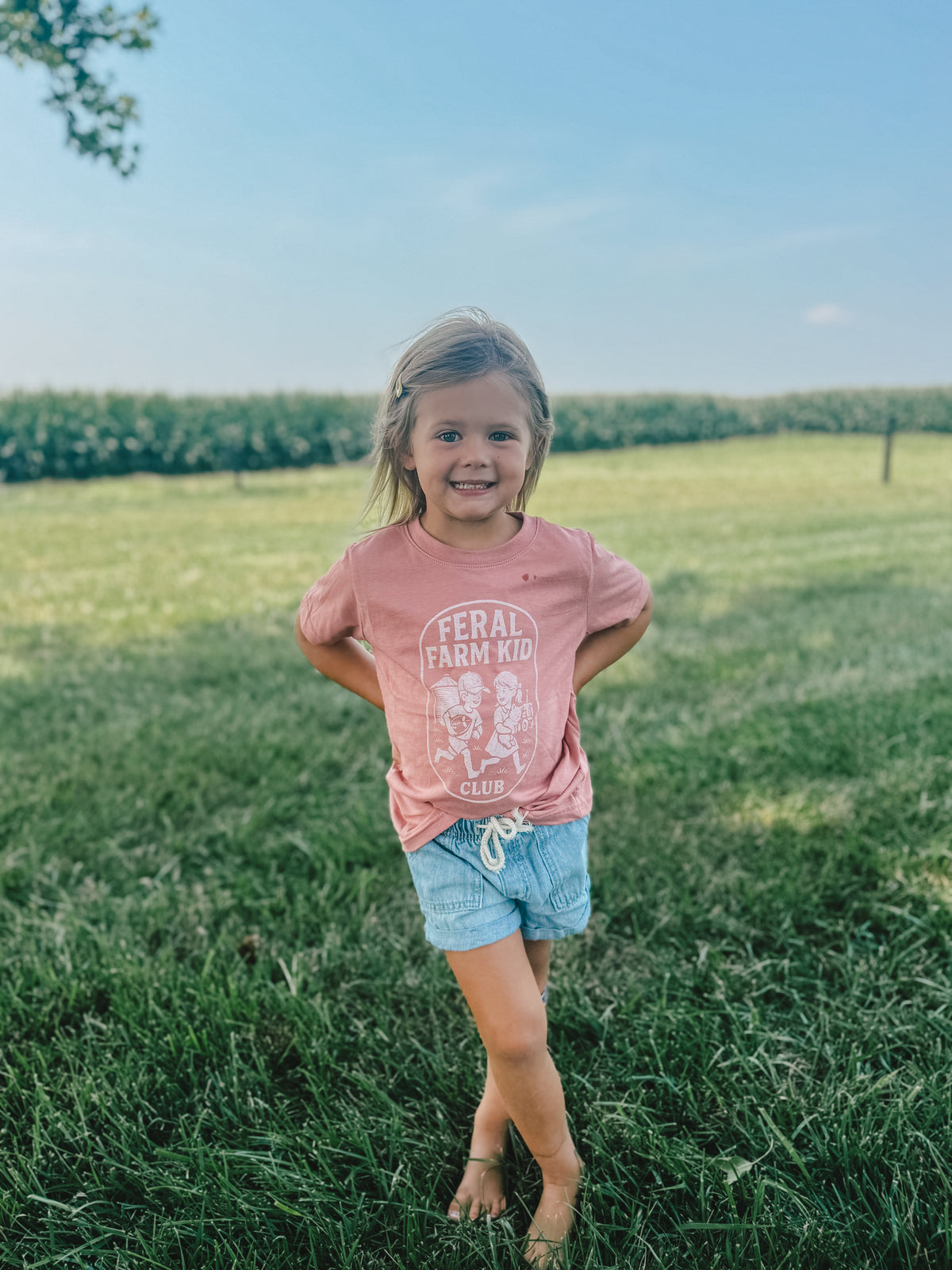 Feral Farm Kid T-Shirt