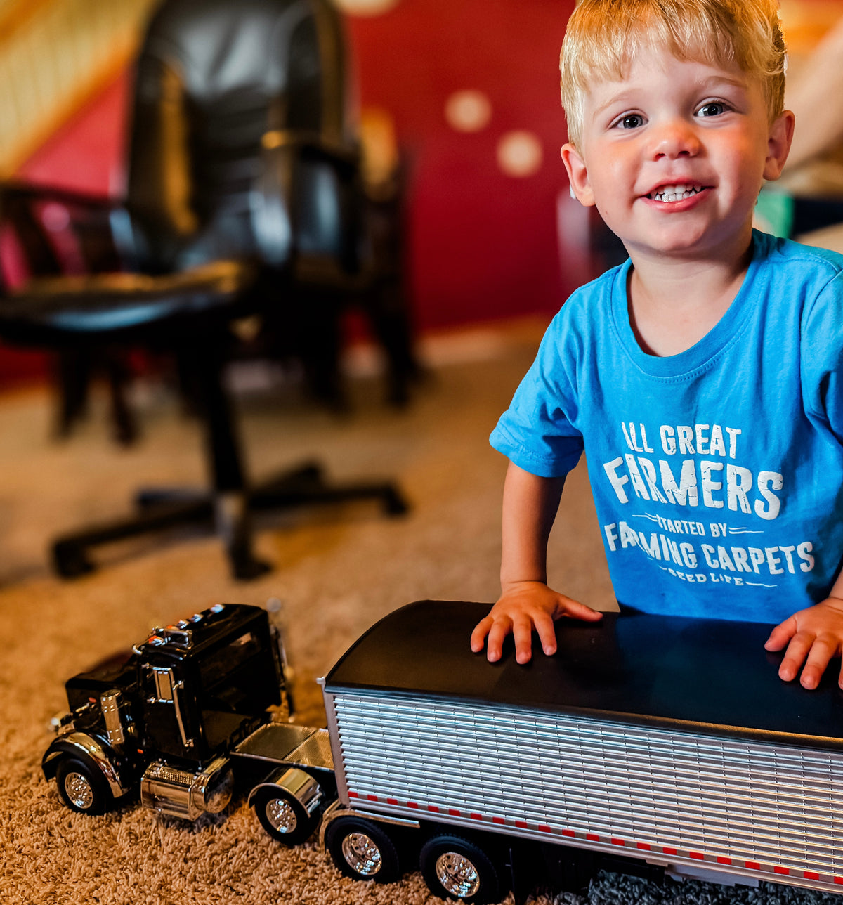 Carpet Farming Kids Shirt