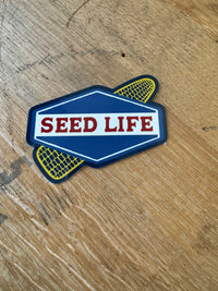Seed Life Retro Patch Sticker