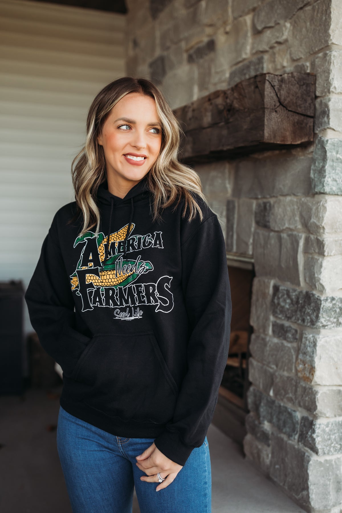 America Needs Farmers- Hoodie
