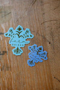 Farm Raised Sticker