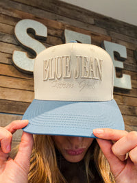 Blue Jean Farm Girl Hat